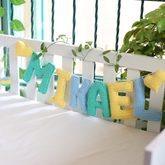 Crochet Name Garland